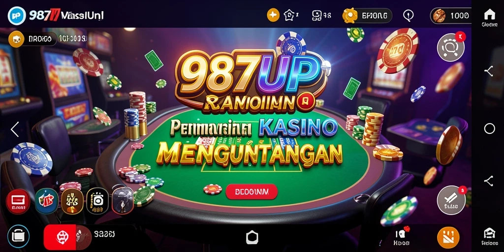 Tampilan gameplay seru dan menarik di 987UP.