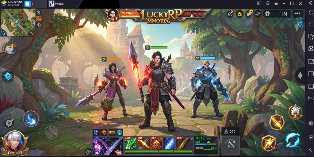 Gameplay seru dan grafis menawan di LUCKYRP