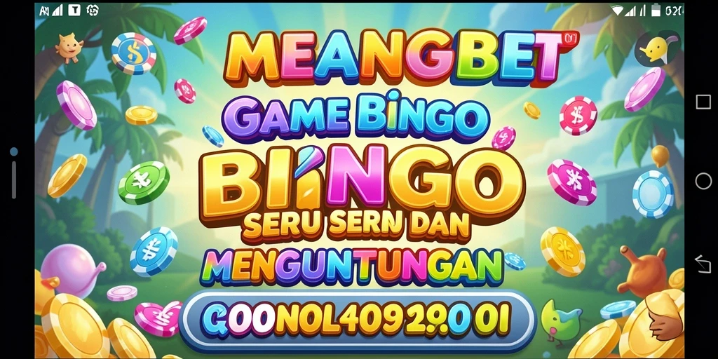 Tampilan gameplay Bingo yang menarik di MENANGBET.